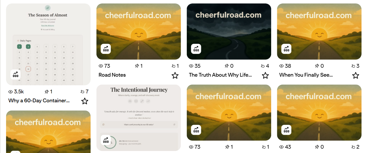 Pinterest profile